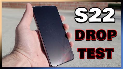 s22+ drop test|samsung s22 drop test results.